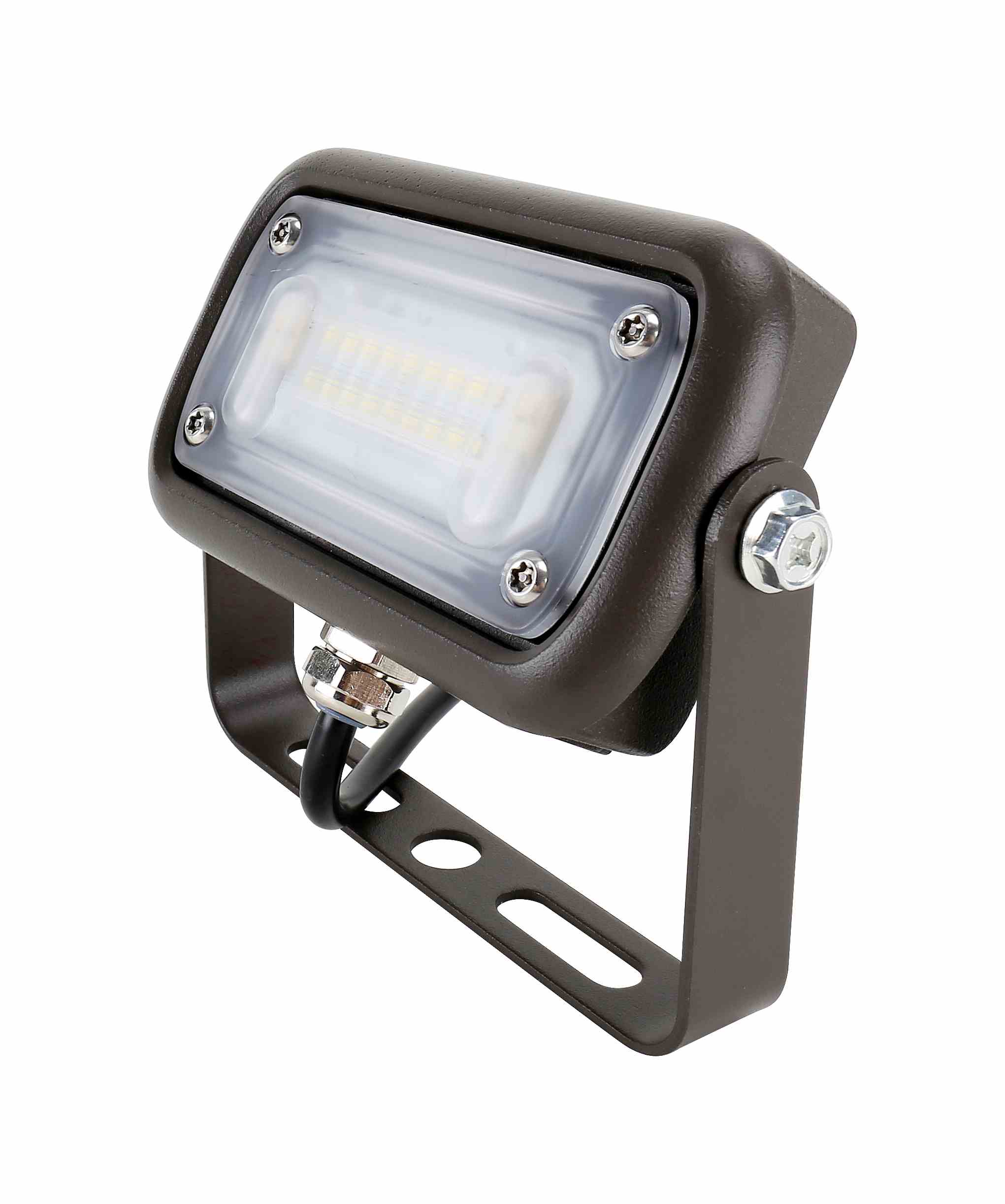 15W Flood Light-Trunnion-Side 1