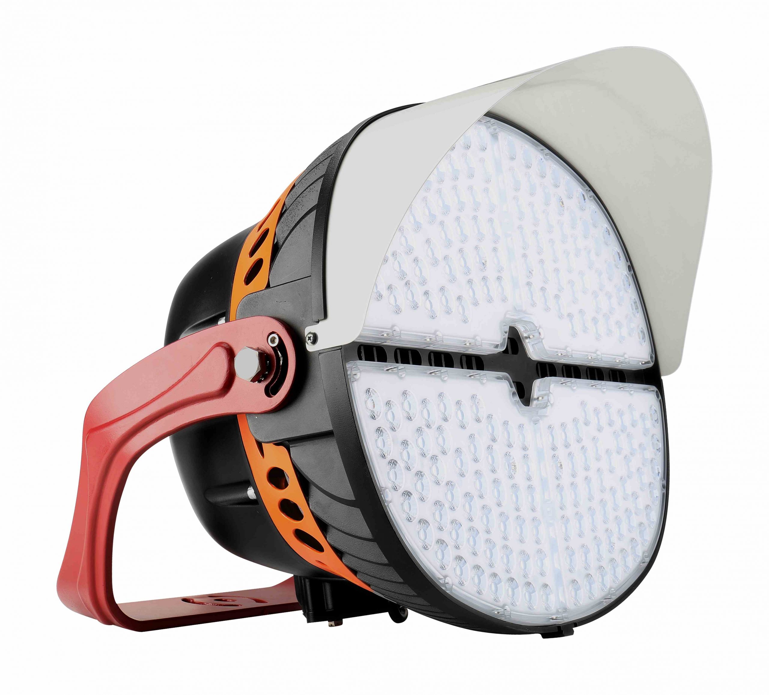 MSL01-Large Size-White Top Visor-Side 1